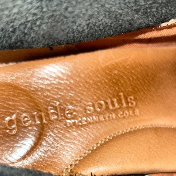 Gentle Souls Black Ankle Boots - Picture 8 of 12